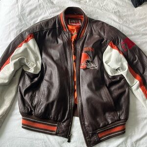 Vintage Cleveland Browns NFL Varsity Jacket